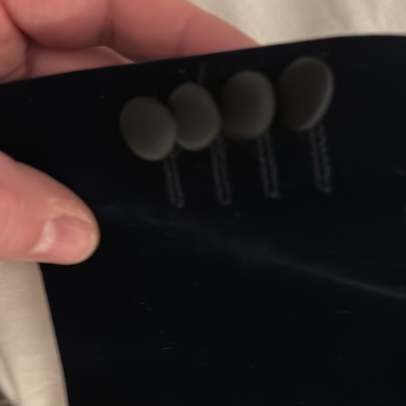 Le Chateau - Blue Velvet Cocktail Jacket - Picture 5 of 7